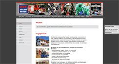 Desktop Screenshot of fit-gegen-feuer.de